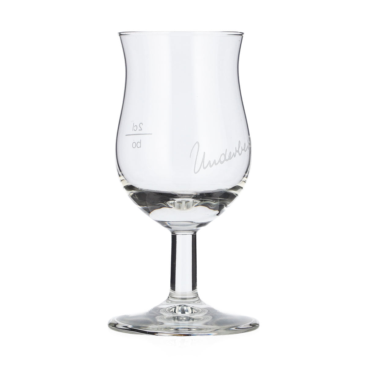 6 verres à liqueur Underberg, verres à schnaps de 2 cl, logo blanc (lot de 6) – Vue 3