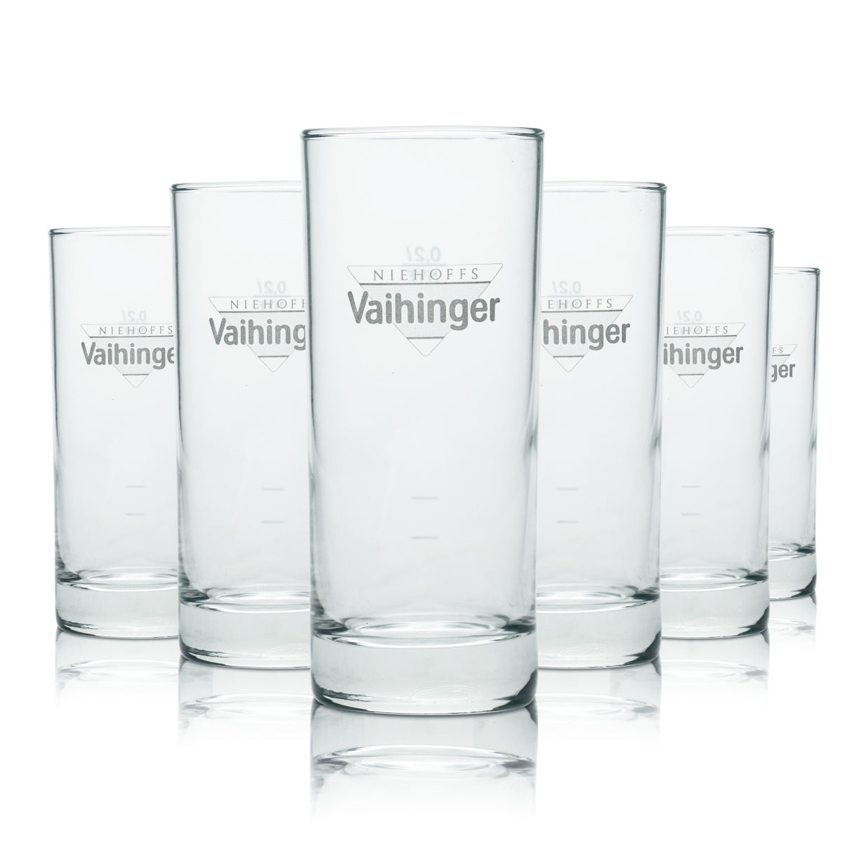 6 verres à long drink en verre Vaihinger 0,2 l pour eau minérale ou soda