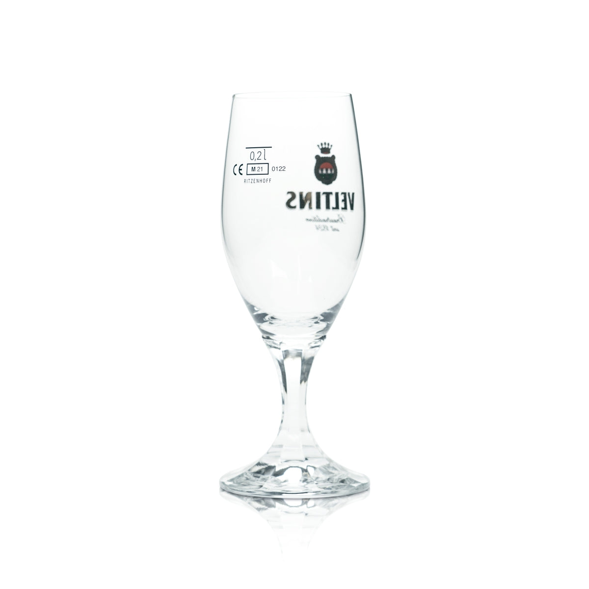6 verres à bière Veltins 0,2 l, verres tulipes, brasserie Pils, bar gastronomique, Beer Cup – Vue 3