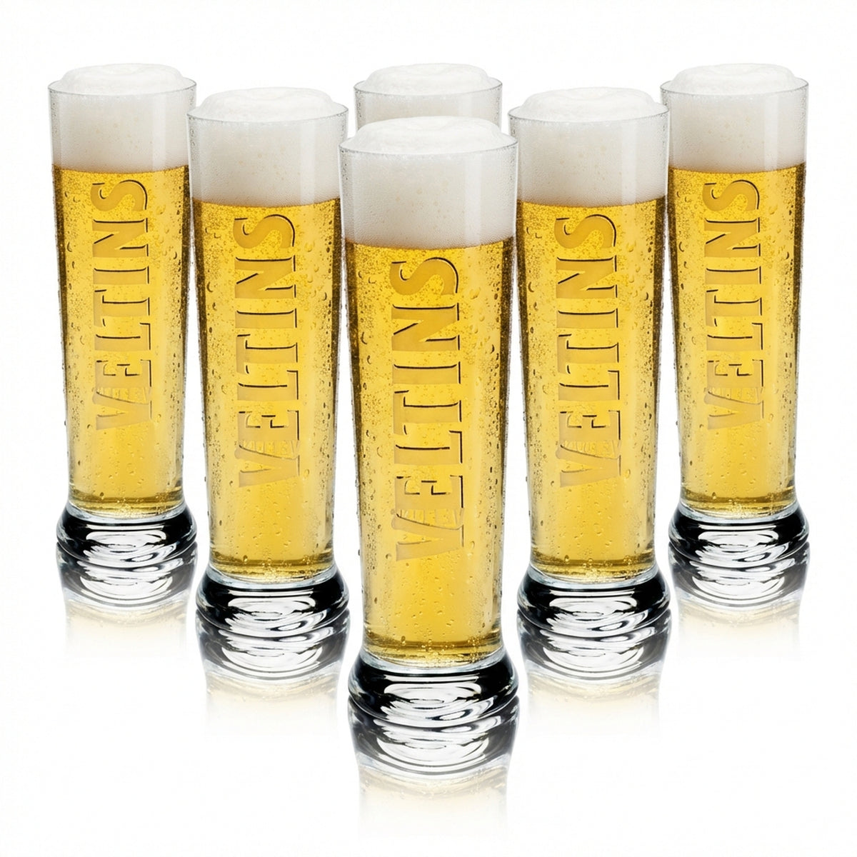 6 verres à bière Veltins 0,2 l Vancouver Sahm