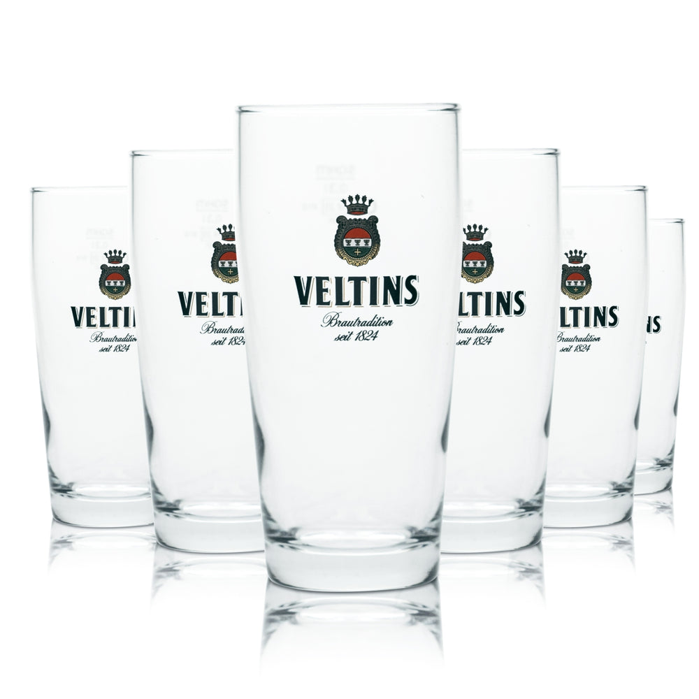 6x Veltins verre 0,3 l verre à bière gobelet coupe verres calibrés gastronomie brasserie