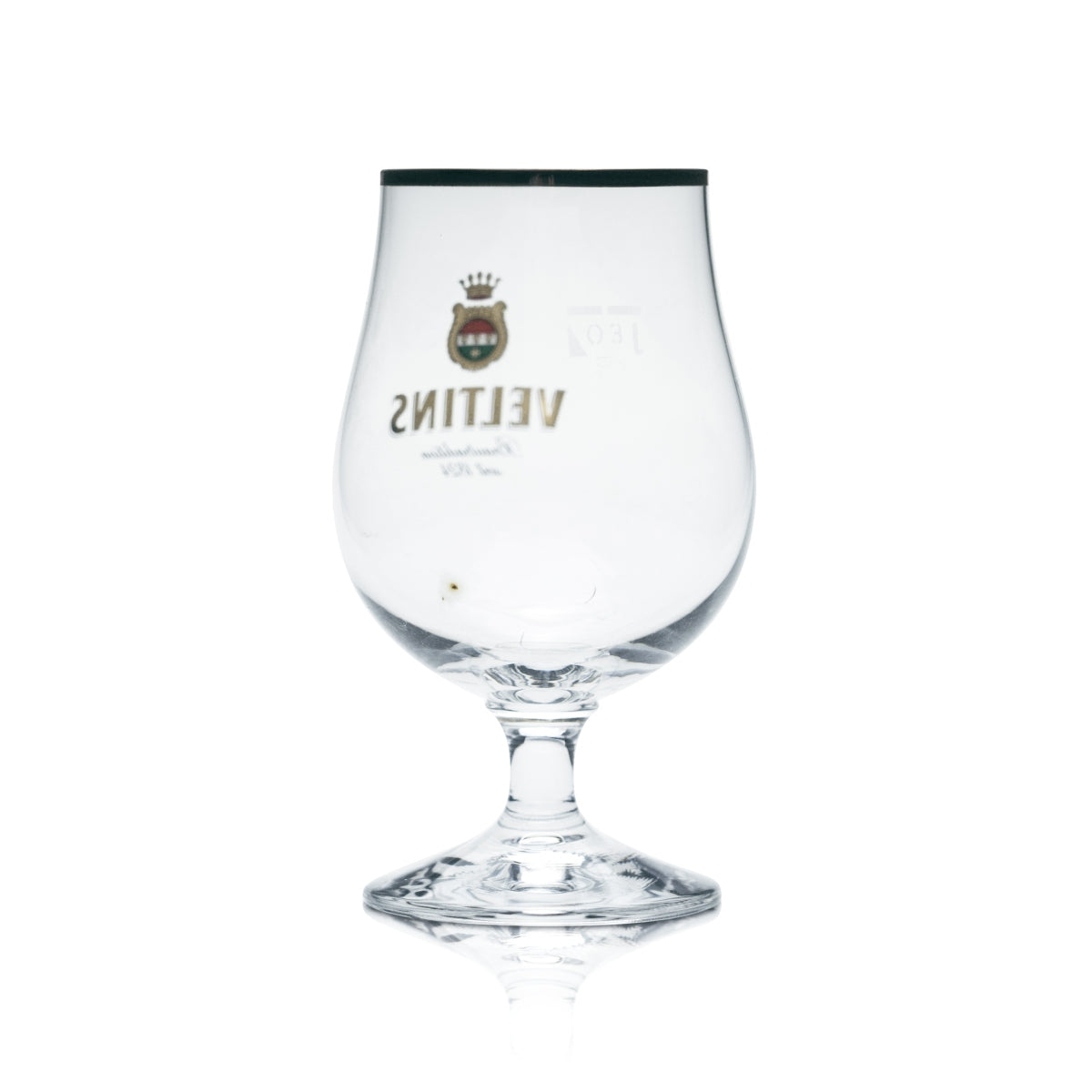 6 verres à bière Veltins 0,3 l, forme tulipe, bord doré, Eich Gastro Pils – Vue 3