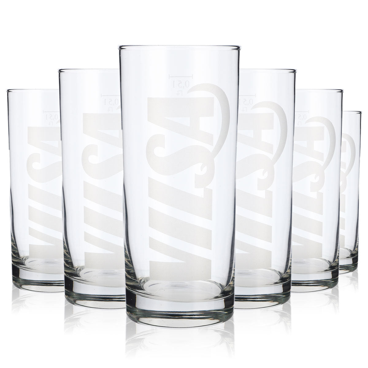 6x Vilsa Verres à eau Verres à jus 0,5 l Tasses – Vue 5