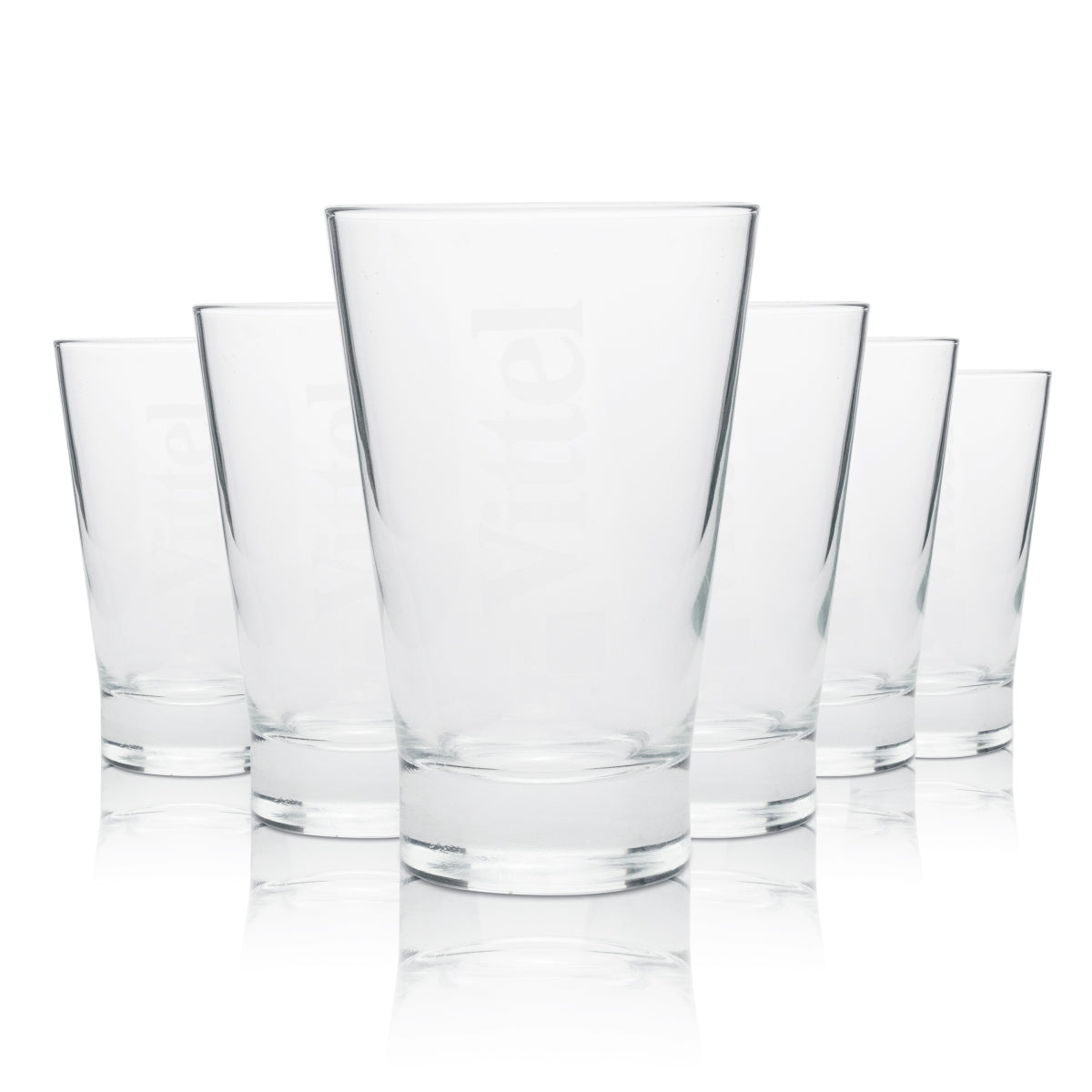 6x Vittel verre 270 ml gobelet eau minérale eau gazeuse verres Soda Quelle