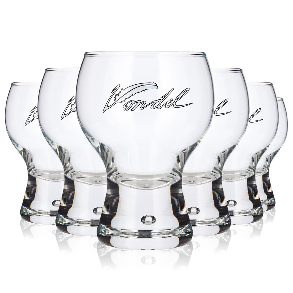 Lot de 6 verres à bière Vondel de 0,4 l, modèle « Pokal », Durobor Cosmos