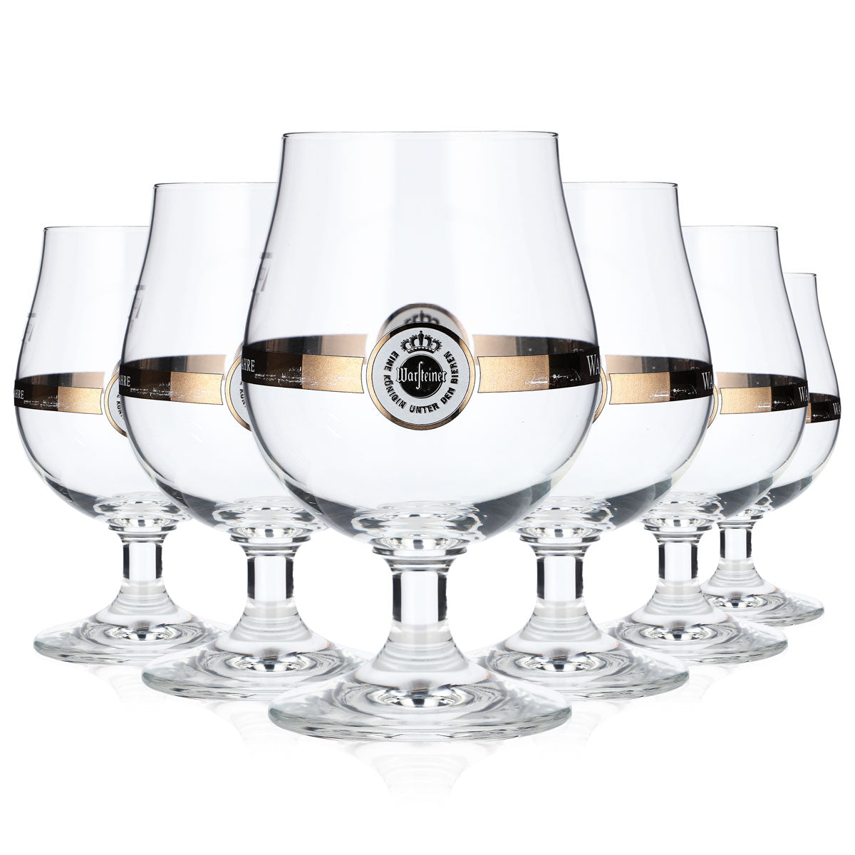 6 verres à bière Warsteiner 0,25 l Verres à bière Pokal Ritzenhof Bistrol Schwenker geb. – Vue 6