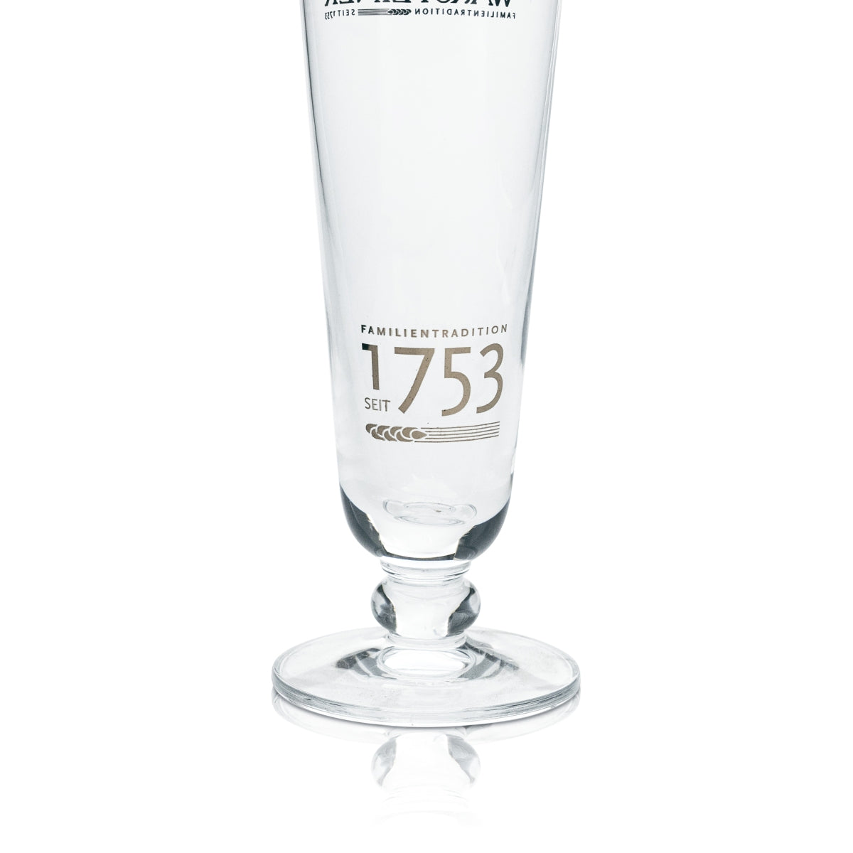 6 verres à bière Warsteiner 0,3 l, forme tulipe, bord doré, brasserie Gastro 1753 – Vue 4