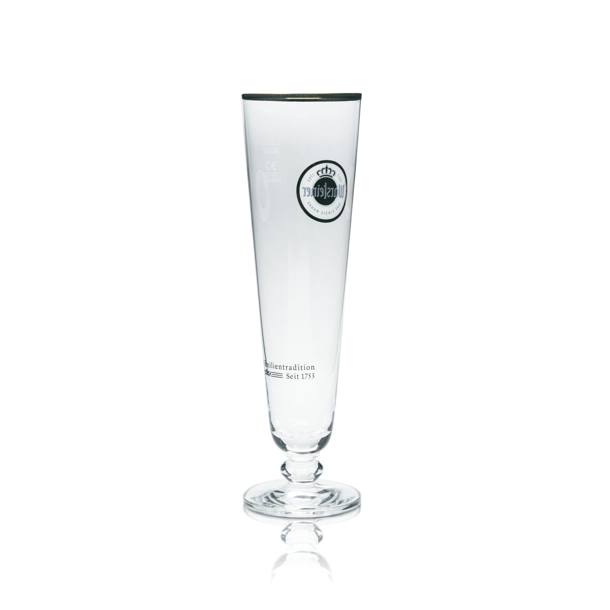 6 verres à bière Warsteiner 0,4 l tulipe exclusifs, verres à pied, bière blonde, brasserie – Vue 3