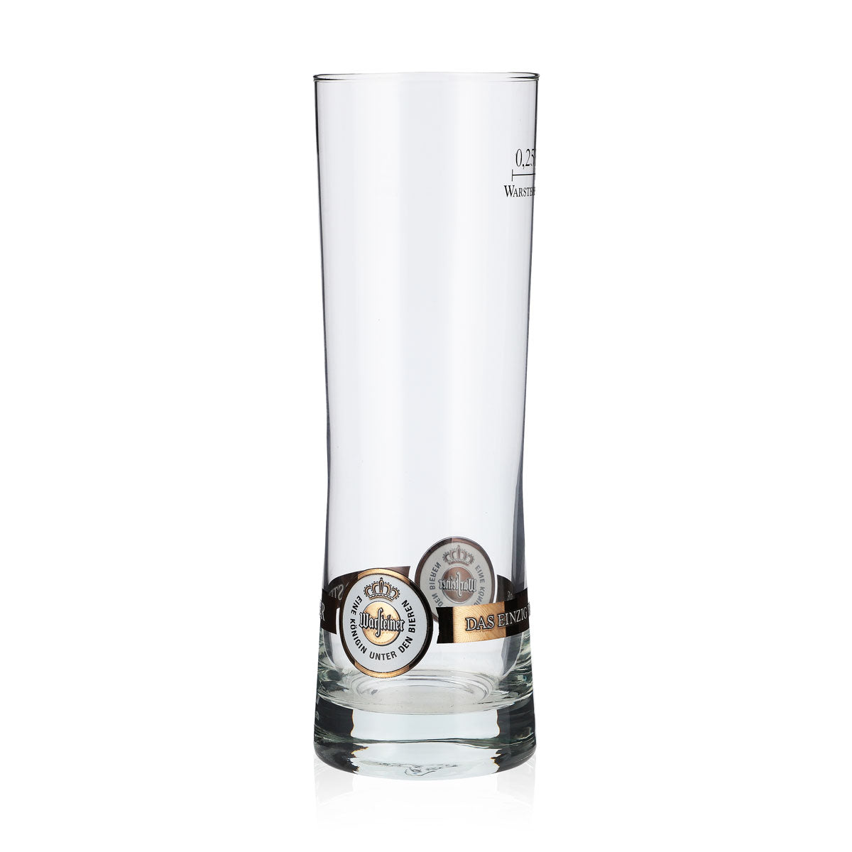 6 verres à bière Warsteiner 0,25 l avec logo Rastal Fresh au fond – Vue 4