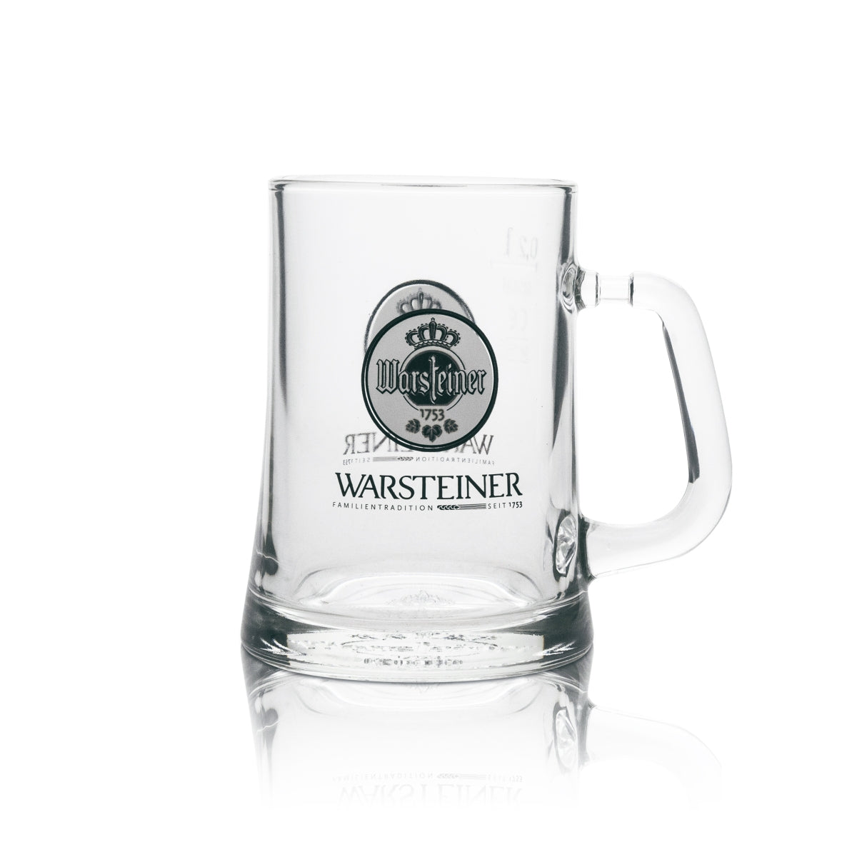 6 chopes à bière Warsteiner 0,2 l Rastal – Vue 2