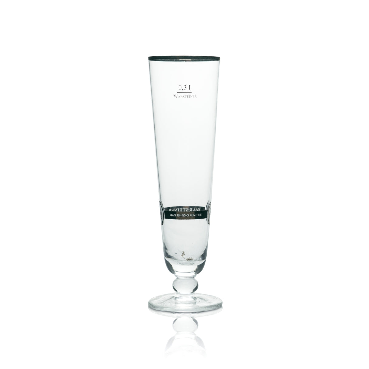 6 verres Warsteiner 0,3 l tulipe Pils avec bord doré, brasserie Gastro Eiche – Vue 3