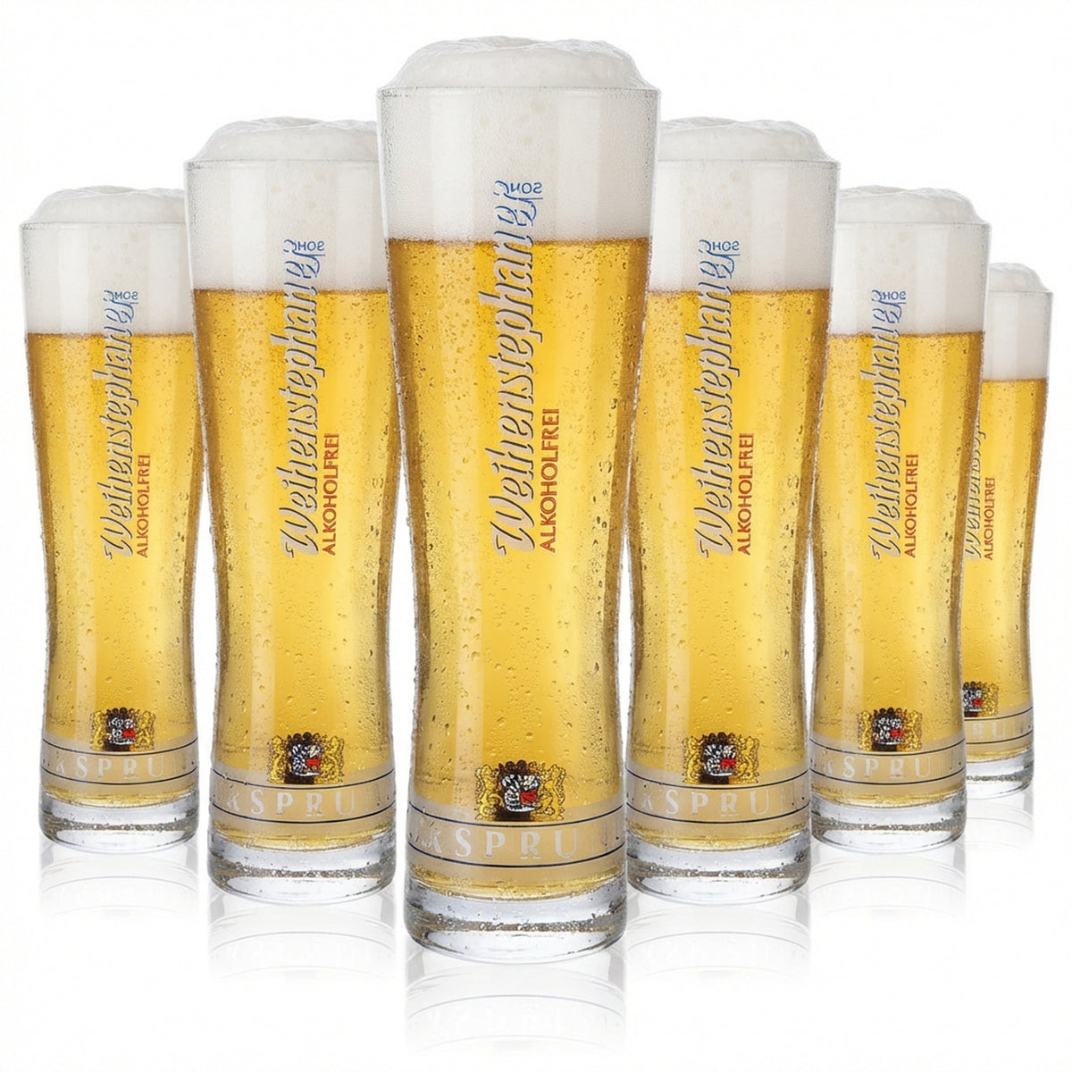 6 verres à bière Weihenstephan Verres à bière Weizen 0,5 l « Torontow » sans alcool
