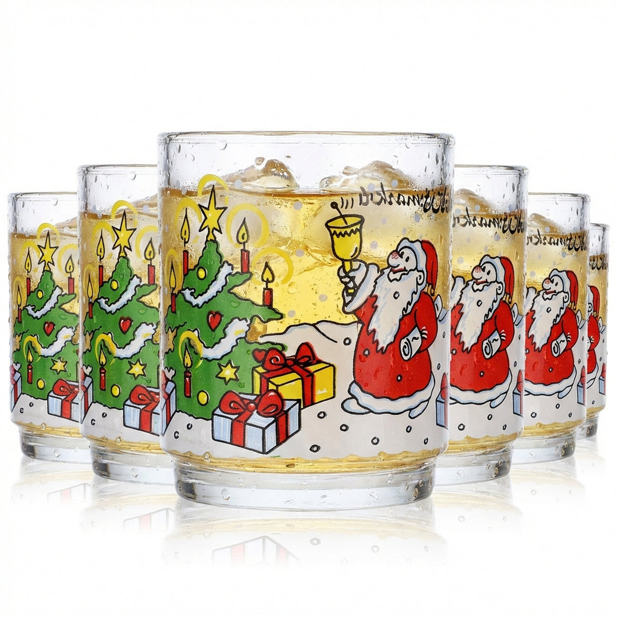 6 tasses de Noël 0,2 l Tasse à vin chaud Tasse à grog « Marché de Noël »