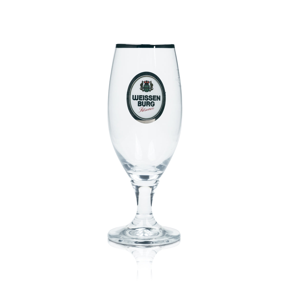 6 verres à bière Weissenburg 0,25 l, bord doré, Ritzenhoff, verres tulipes, brasserie – Vue 2