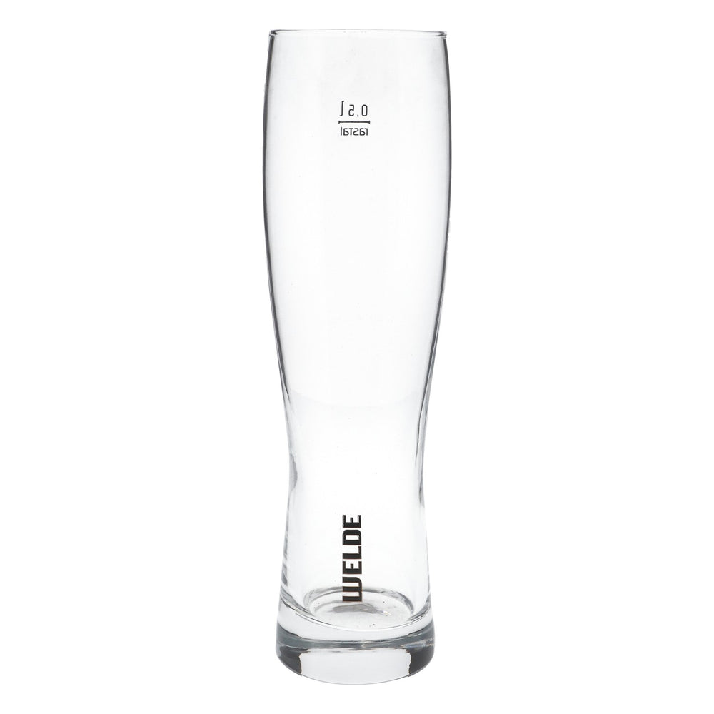 6x Welde Glas 0,5 l Verre à bière blanche Verres à bière Hefeweizen Set Verres à bière Braumanufaktur Pokal