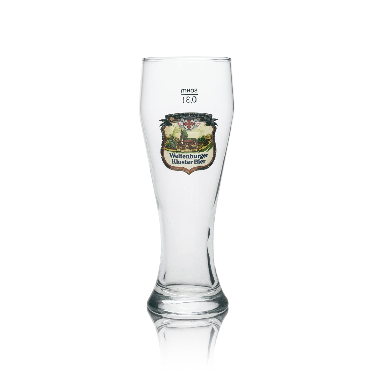6x Verre à bière Weltenburger Kloster Weizen 0,3 l Sahm – Vue 2