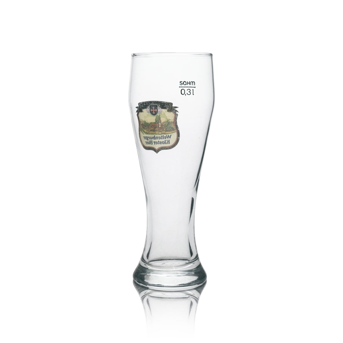 6x Verre à bière Weltenburger Kloster Weizen 0,3 l Sahm – Vue 3