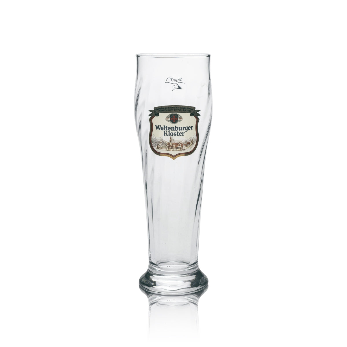 6 verres à bière Weltenburger Kloster Bier Weizen 0,3 l avec relief Sahm – Vue 2