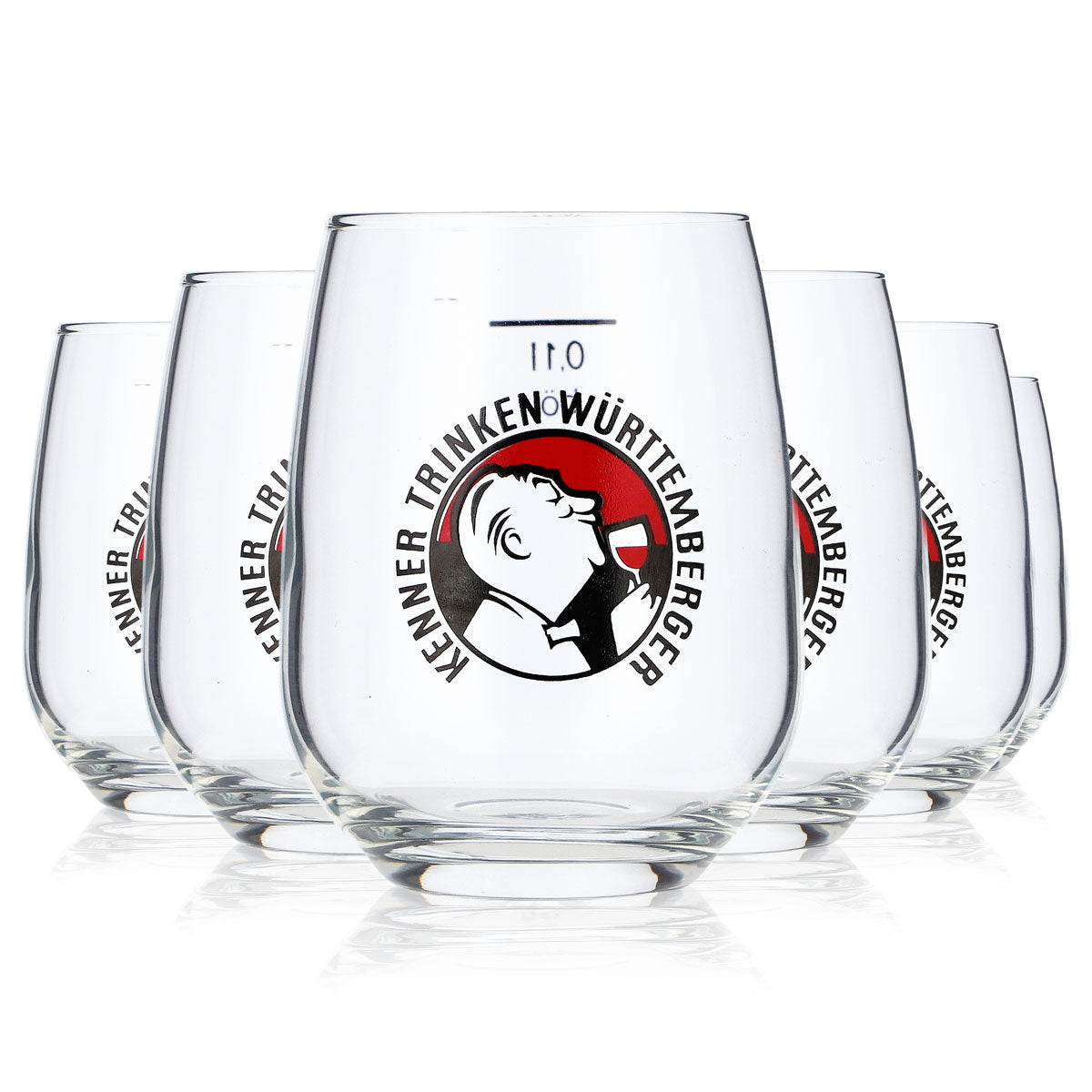 6 verres à vin Württemberger Verres à vin 0,1 l Gobelets Böckling – Vue 5