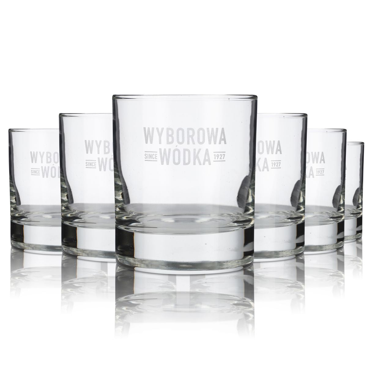6x Wyborowa verre 0,2l verre tumbler set vodka long drink cocktail apéritif