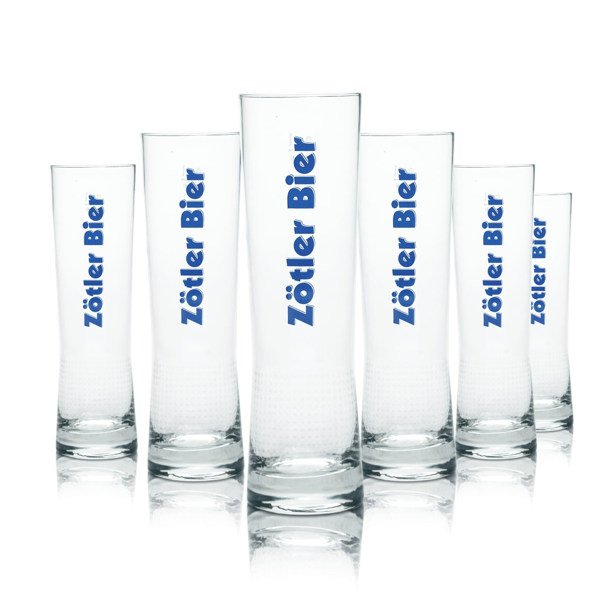 6 verres Zötler 0,3 l, verre à bière, coupe, verres de la brasserie Allgäuer Brauerei Gold Bock