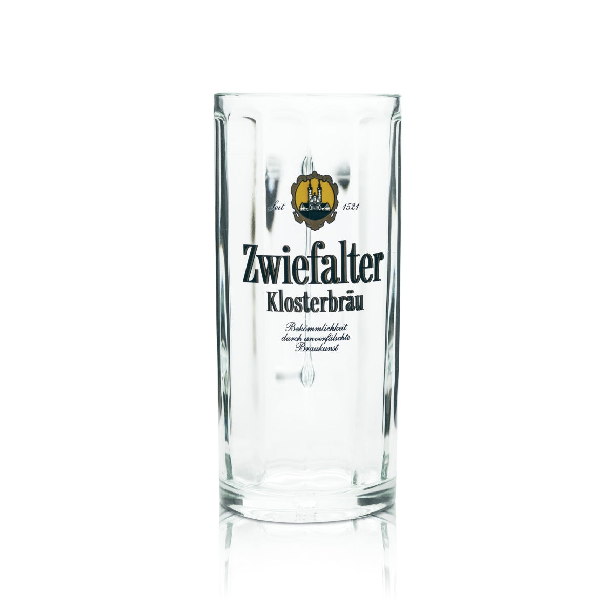 6 verres à bière Zwiefalter 0,4 l, chope Klosterbräu Moldau Sahm Seidel avec anse – Vue 2