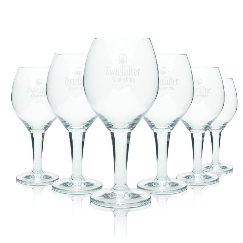 6 verres à bière Zwiefalter 0,5 l Maxime Sahm Pils verres tulipe brasserie Beer