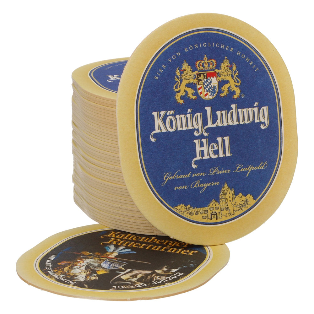 70x Sous-verres König Ludwig Bier Sous-verres en verre l Clair