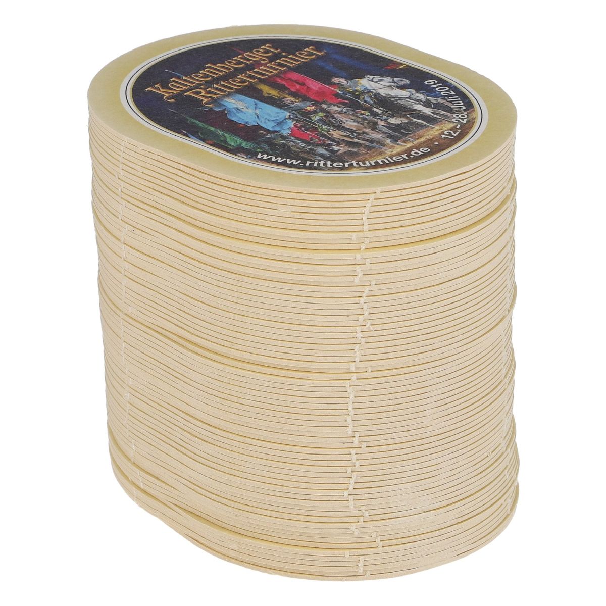 70x sous-verres König Ludwig Bier, bière blanche, verso WBA