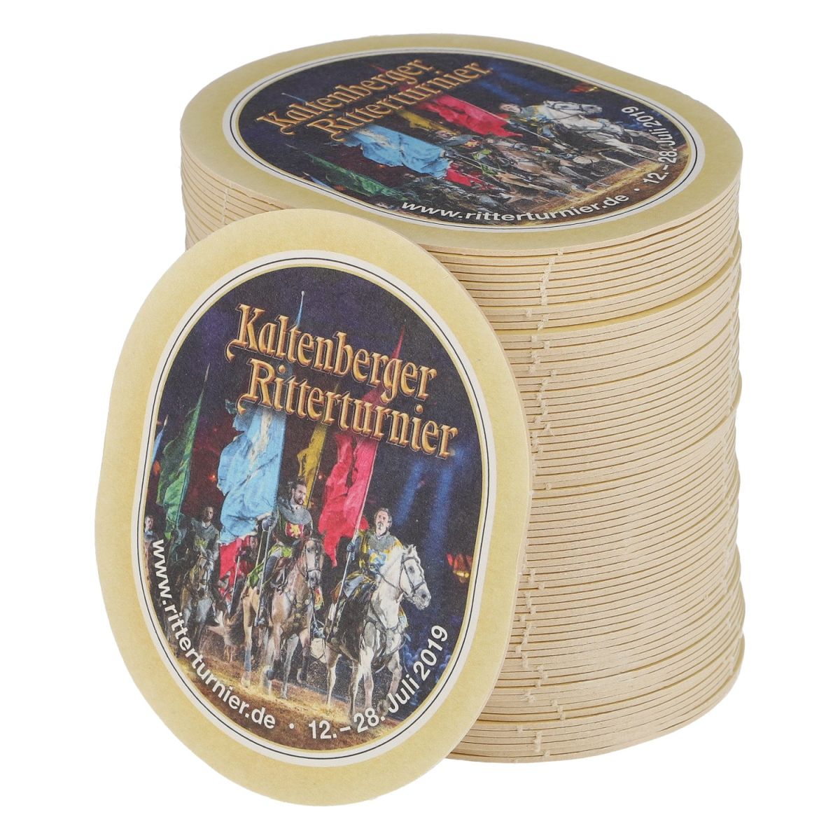 70x sous-verres König Ludwig Bier, bière blanche, verso WBA – Vue 2