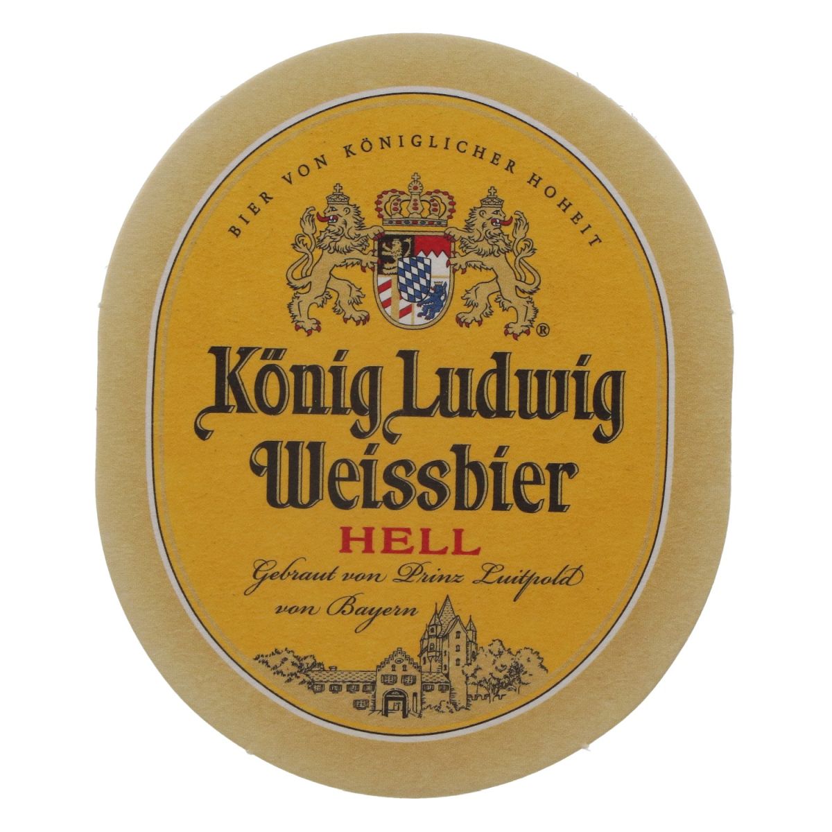 70x sous-verres König Ludwig Bier, bière blanche, verso WBA – Vue 4