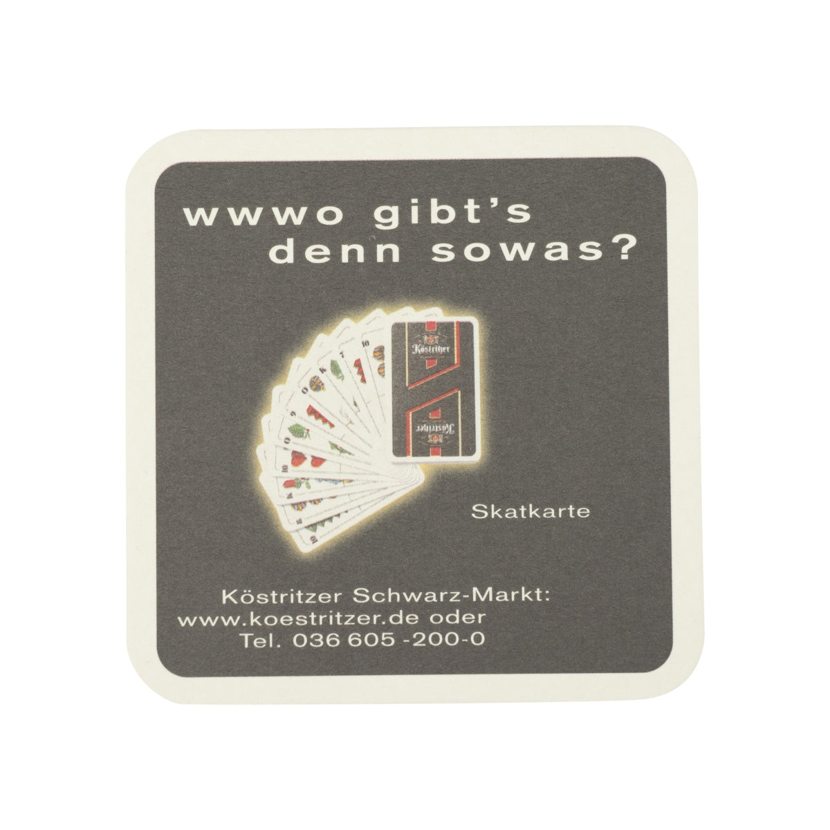 80 sous-verres à bière Köstritzer 10 x 10 cm, sous-verres, verres, gobelets gastronomiques, table – Vue 2