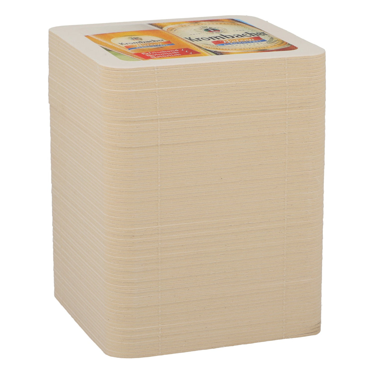 80x sous-verres Krombacher sous-verres en verre accessoires de bar bière blanche sans alcool – Vue 2
