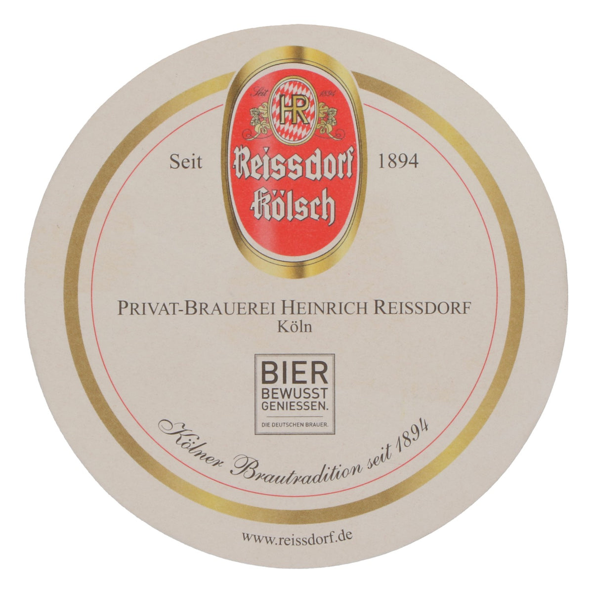 80x sous-verres Reissdorf « Cologne au Moyen Âge » AN St. Kunibert – Vue 3