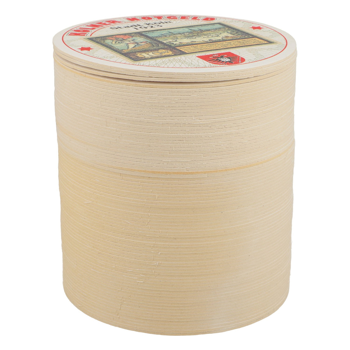 80x sous-verres Reissdorf « Kölner Notgeld » (monnaie de nécessité de Cologne) 10 pfennigs – Vue 2