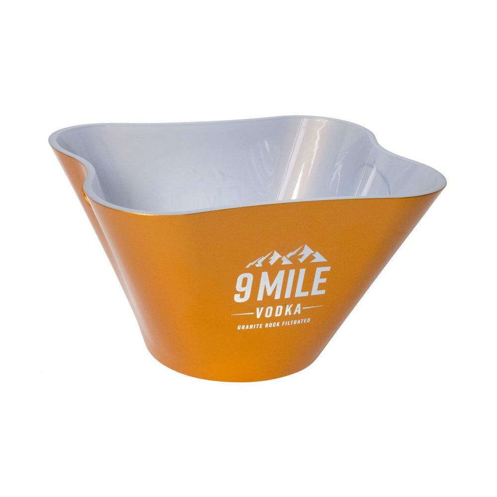 9 Mile Refroidisseur Single Square LED Refroidisseur de bouteilles Refroidisseur de boissons Bac à glaçons