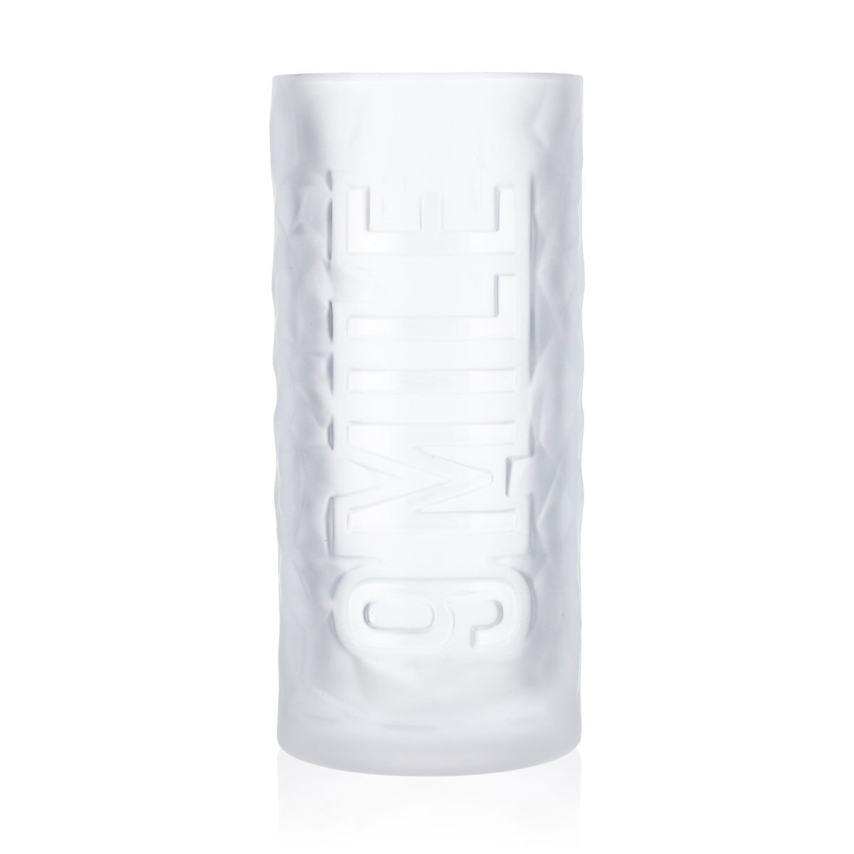 Verre à vodka 9 Mile 0,3 l Verres à long drink Verres en verre dépoli blanc en relief à l'unité