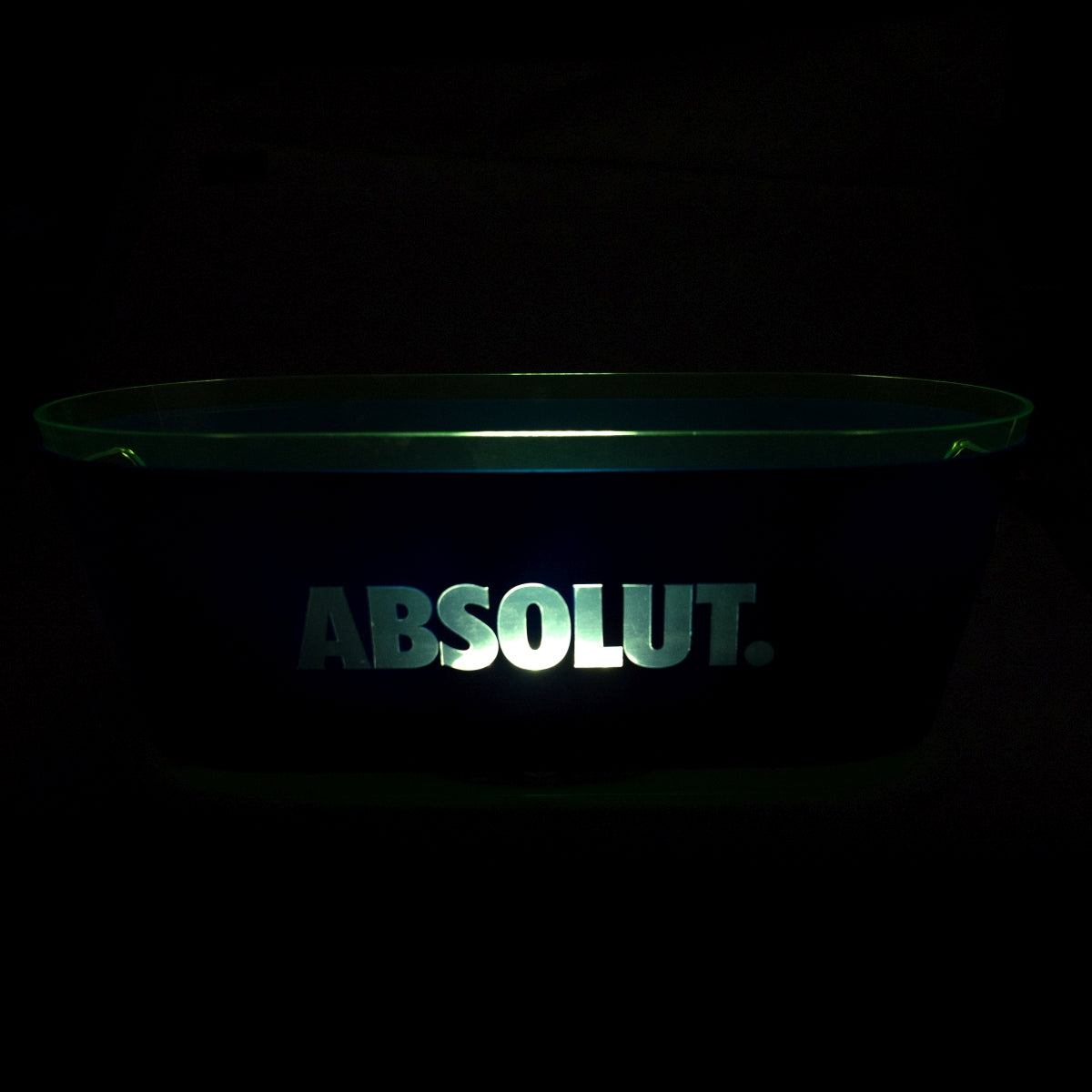 Refroidisseur de bouteilles Absolut Cooler LED Cooler Bac à glaçons Glacière 50x25x19cm Lumi – Vue 4