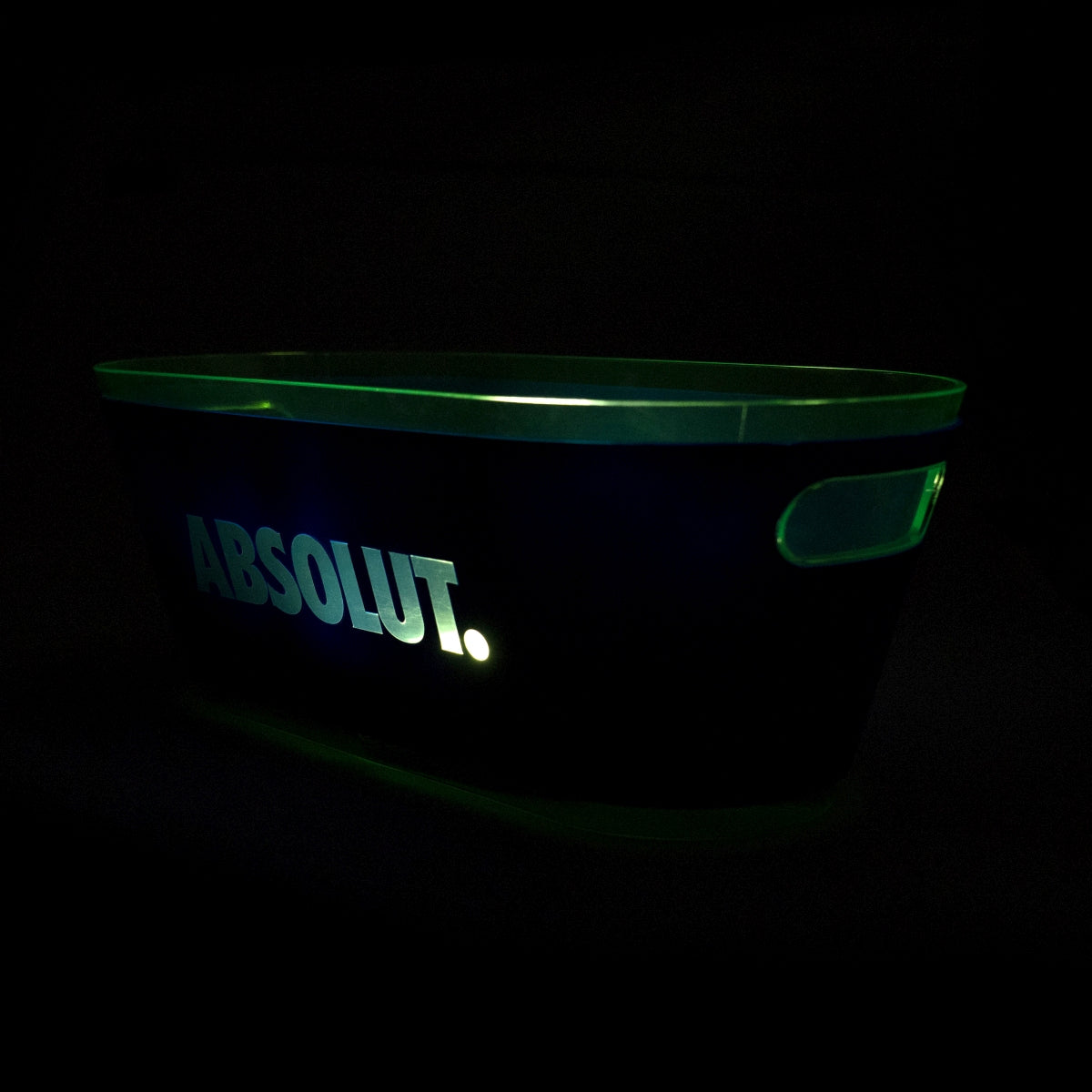 Refroidisseur de bouteilles Absolut Cooler LED Cooler Bac à glaçons Glacière 50x25x19cm Lumi – Vue 5