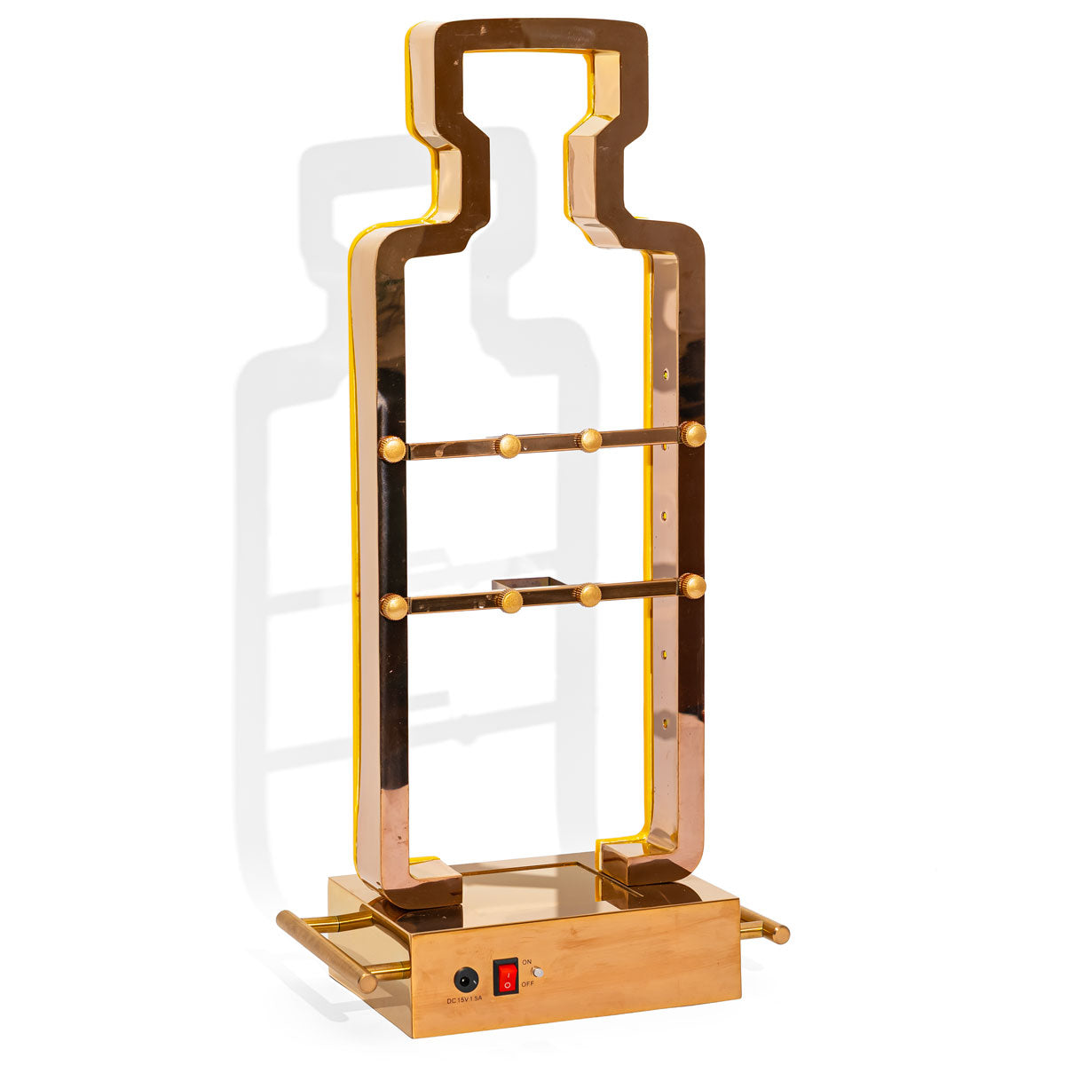 Absolut Vodka Elyx LED Glorifier Bottle Enseigne lumineuse en forme de présentoir – Vue 5