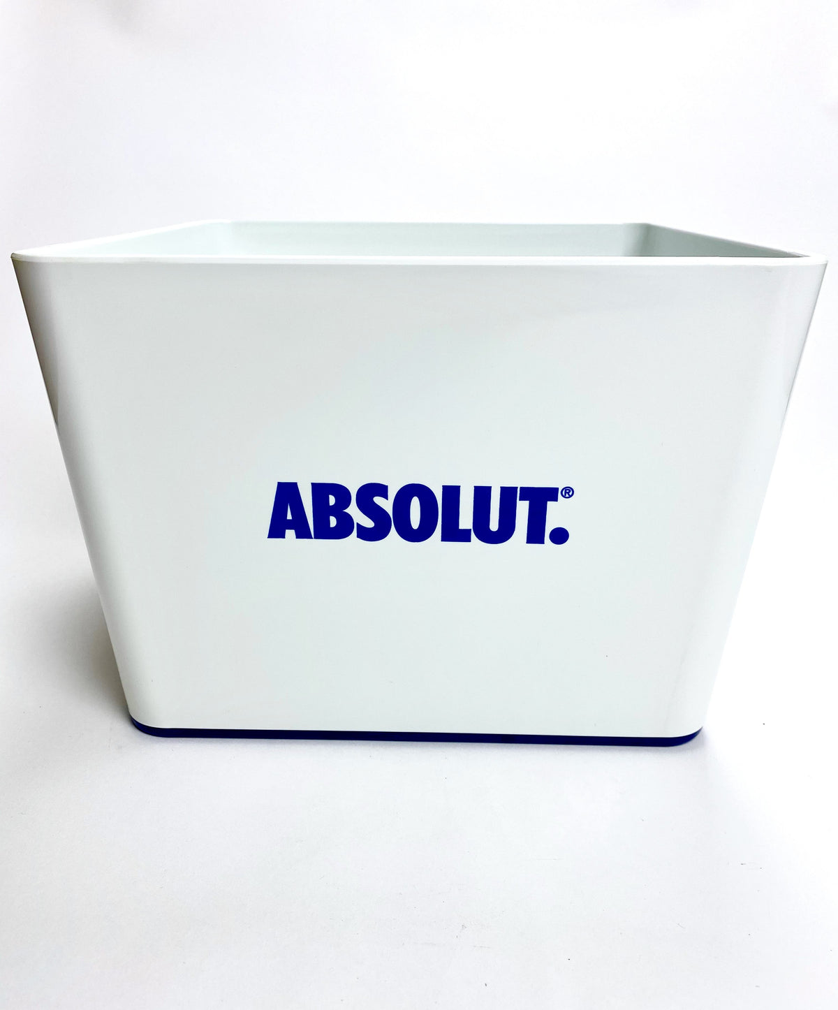 Absolut Vodka Refroidisseur de bouteille Bac à glaçons blanc sans couvercle sans emballage d'origine – Vue 2