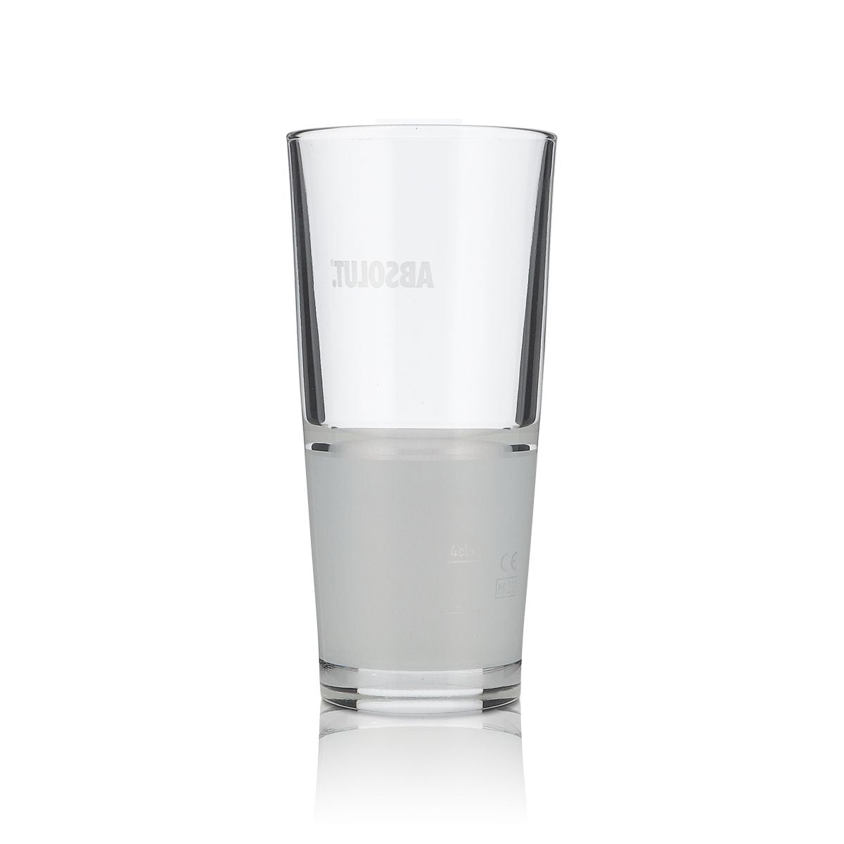 Verre Absolut Vodka 0,33 l Verres Verre à long drink semi-satiné Tasse Scandi – Vue 2