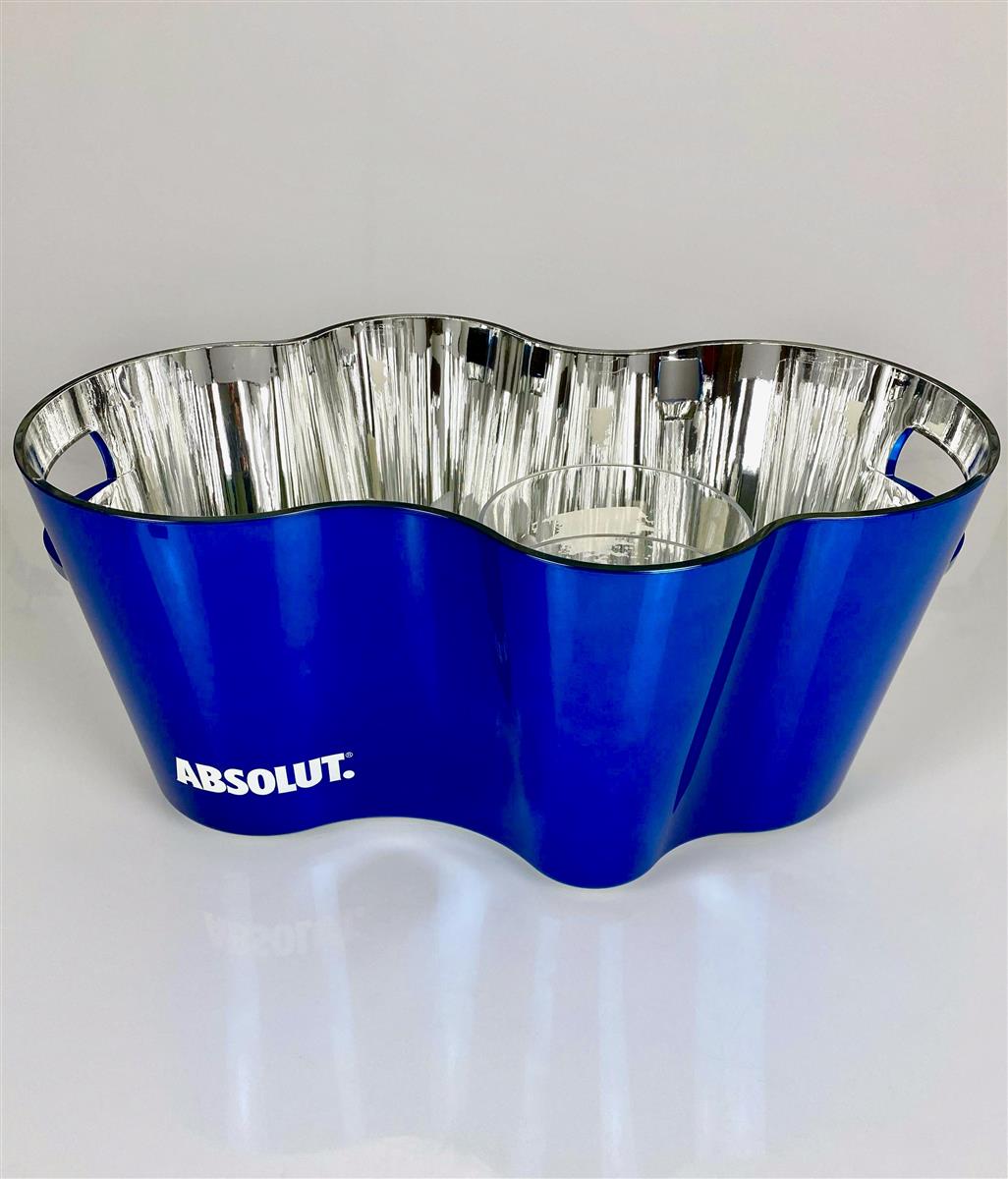 Absolut Vodka LED Refroidisseur de bouteille rechargeable Wellig Nouveau Wave Glacière XXL éclairée Bar – Vue 2