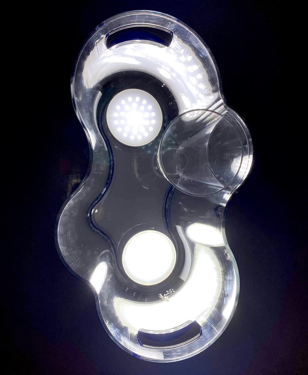 Absolut Vodka LED Refroidisseur de bouteille rechargeable Wellig Nouveau Wave Glacière XXL éclairée Bar – Vue 7