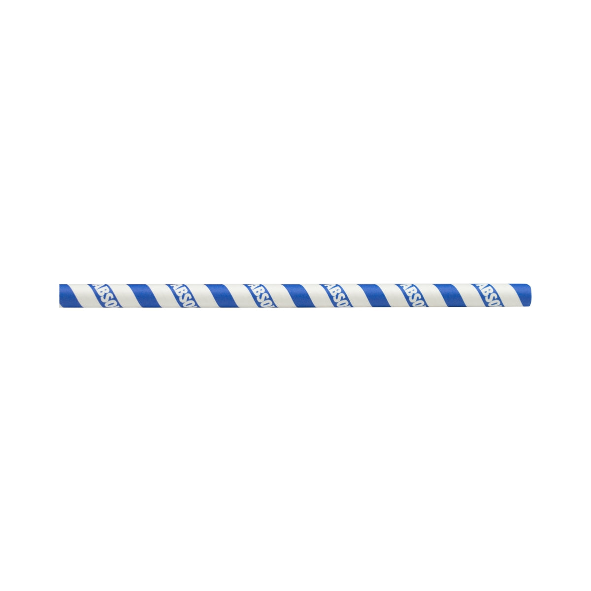 Absolut Vodka Pailles en papier Bleu Blanc Pailles pour verre Tubes Cocktail – Vue 2