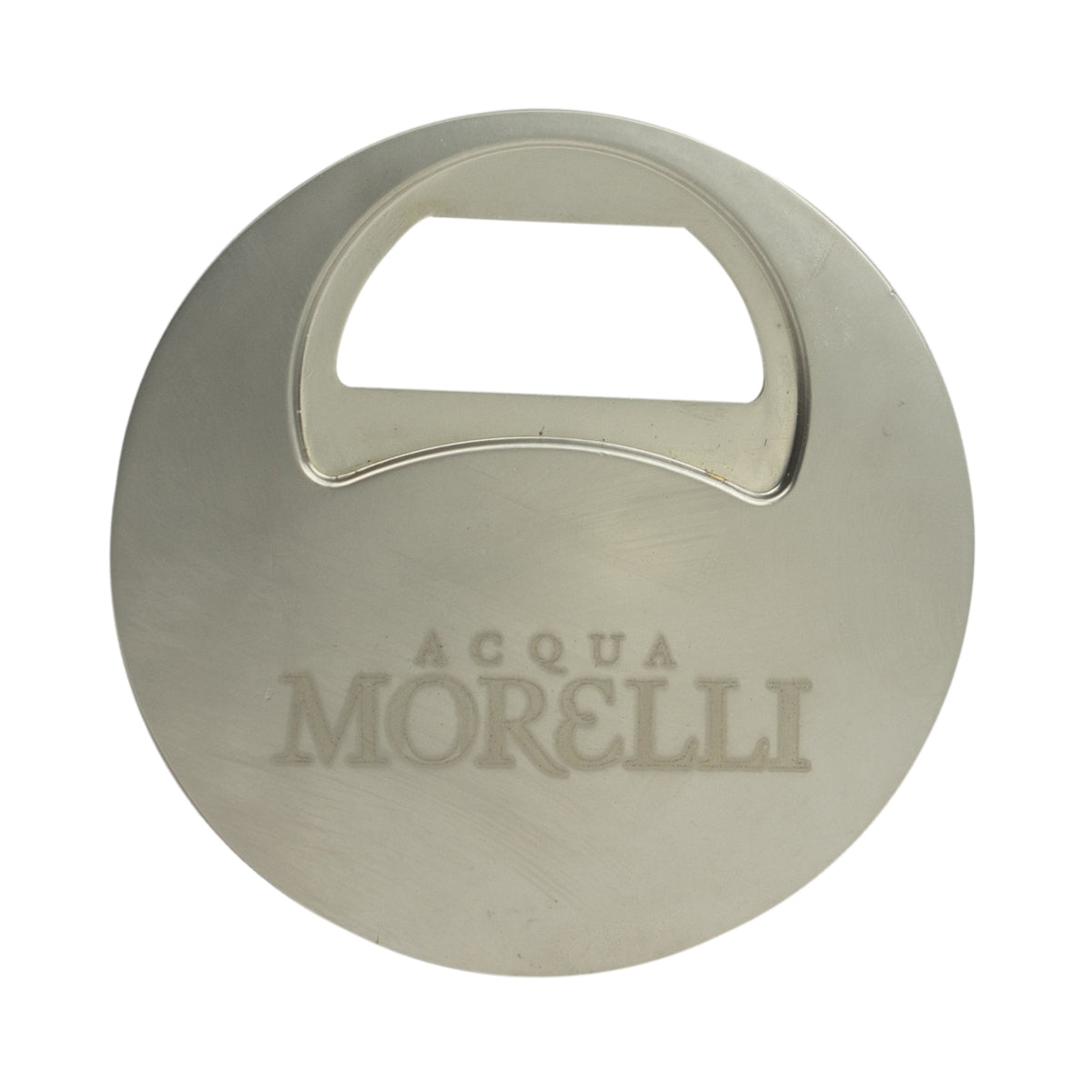 Acqua Morelli Ouvre-bouteille Ouvre-canette Ouvre-bouteille à levier Argent rond Métal Ouvre-bouteille Bar – Vue 2