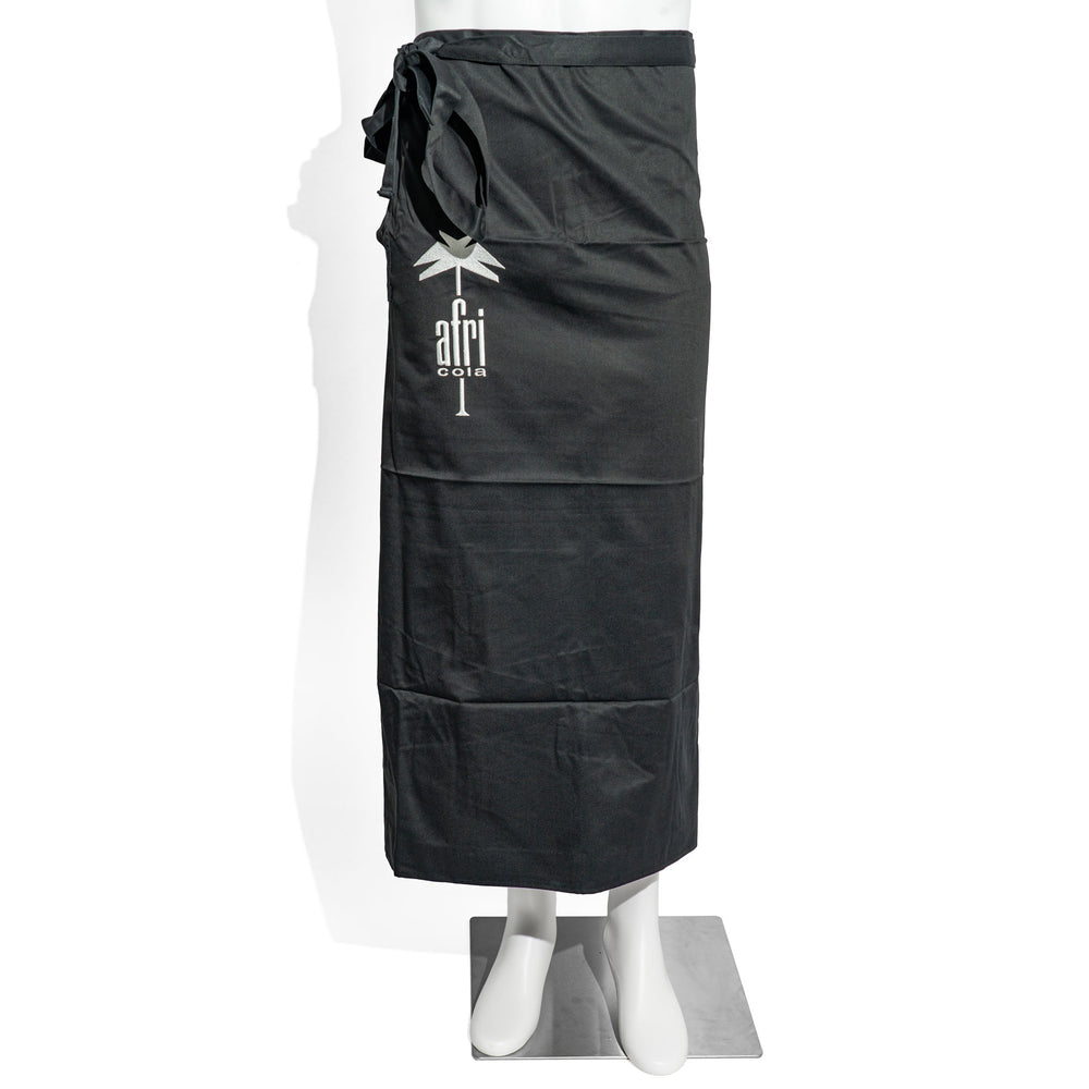 Tablier Afri Cola Softdrink Tablier de serveur Bistro Service l Long Noir avec poche