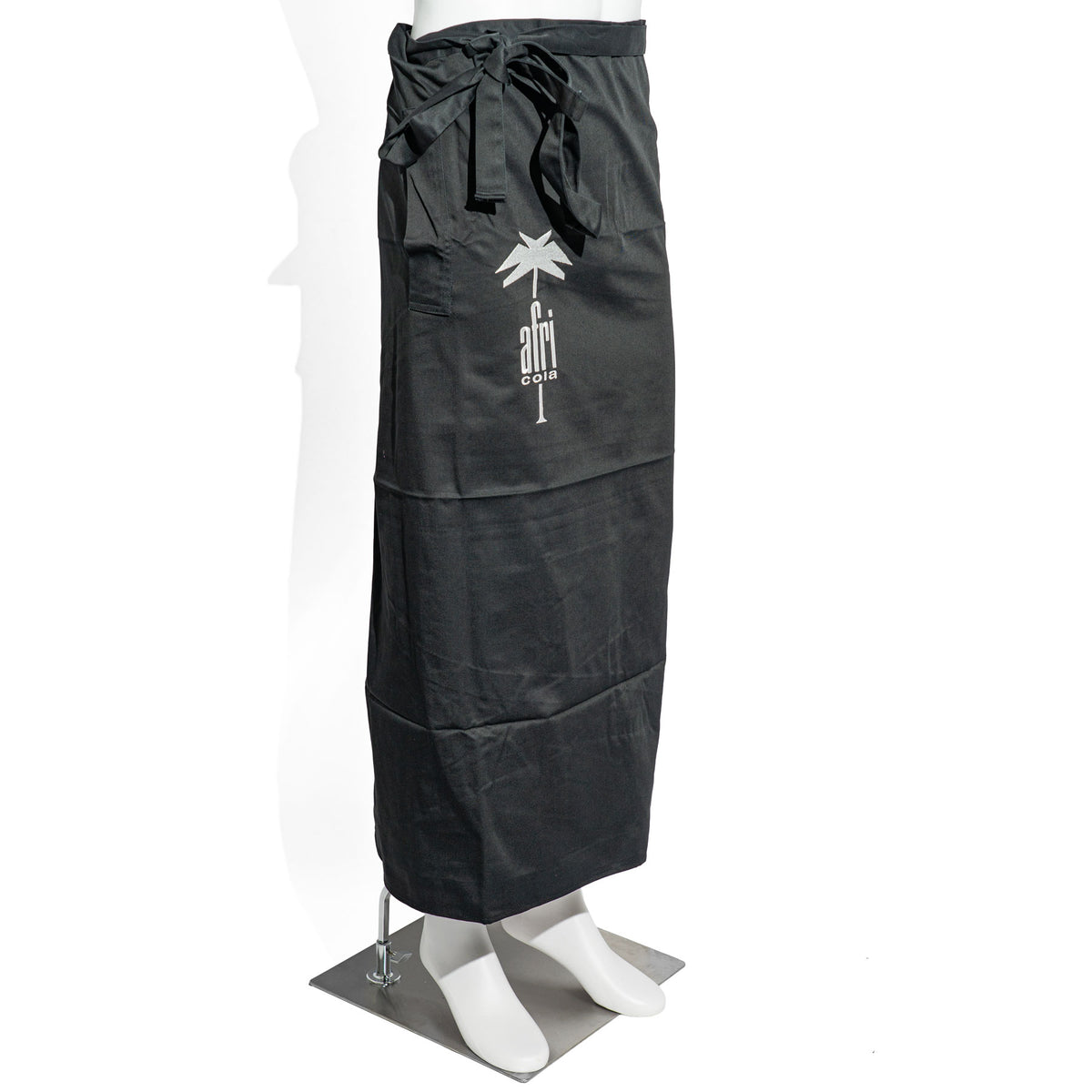 Tablier Afri Cola Softdrink Tablier de serveur Bistro Service l Long Noir avec poche – Vue 2