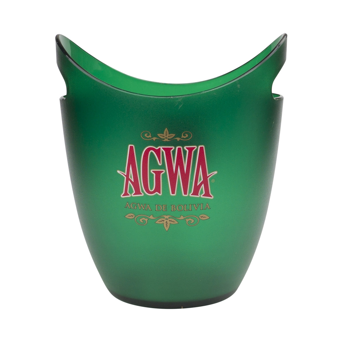 Agwa de Bolivia Liqueur Refroidisseur vert Bouteilles Glaçons Conteneur Boîte Caisse Cadeau