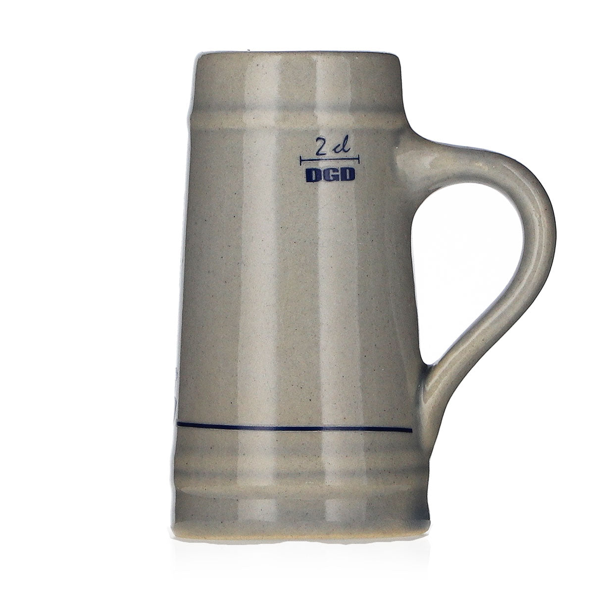 Verre à bière Ahornberger, mini-chope de 2 cl, céramique grise, verre à shot, chope, verre à bière – Vue 5